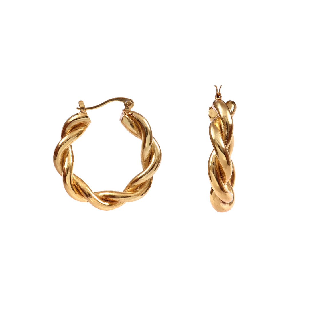 Twisted Rope Hoops
