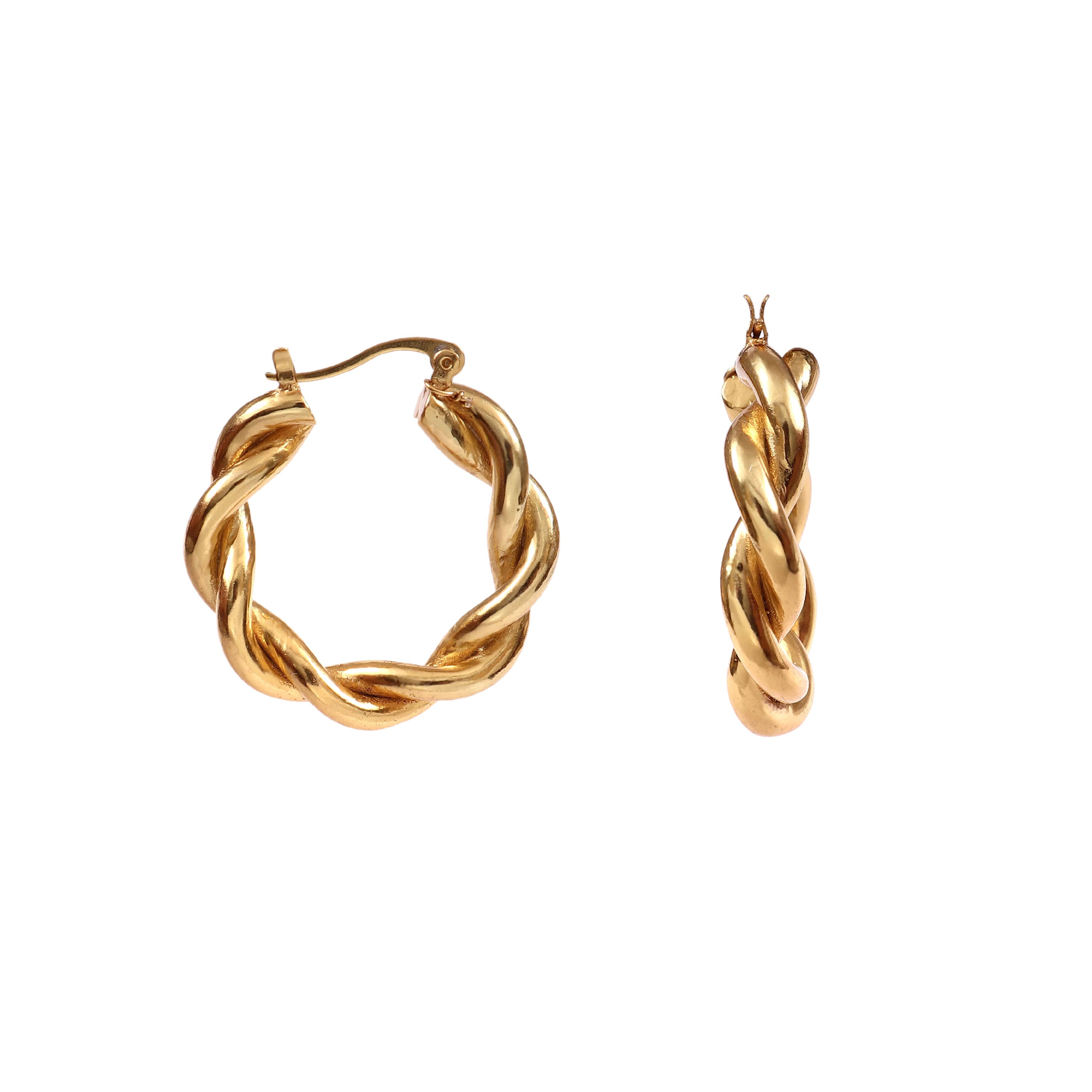 Twisted Rope Hoops
