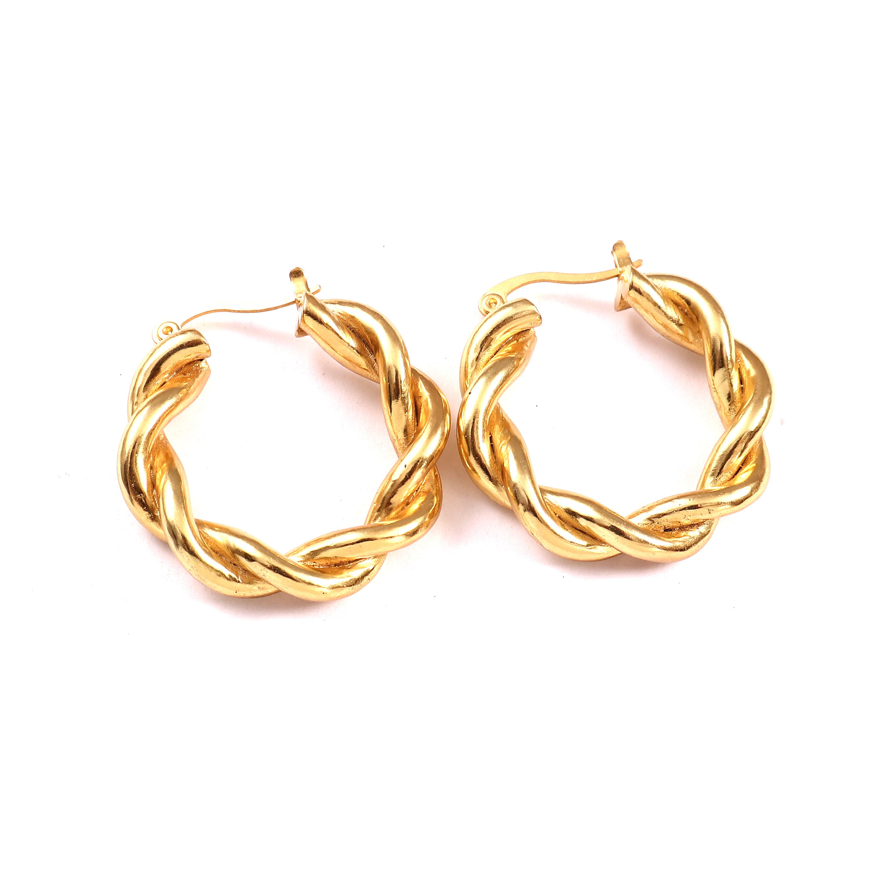 Twisted Rope Hoops