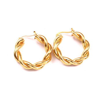 Twisted Rope Hoops