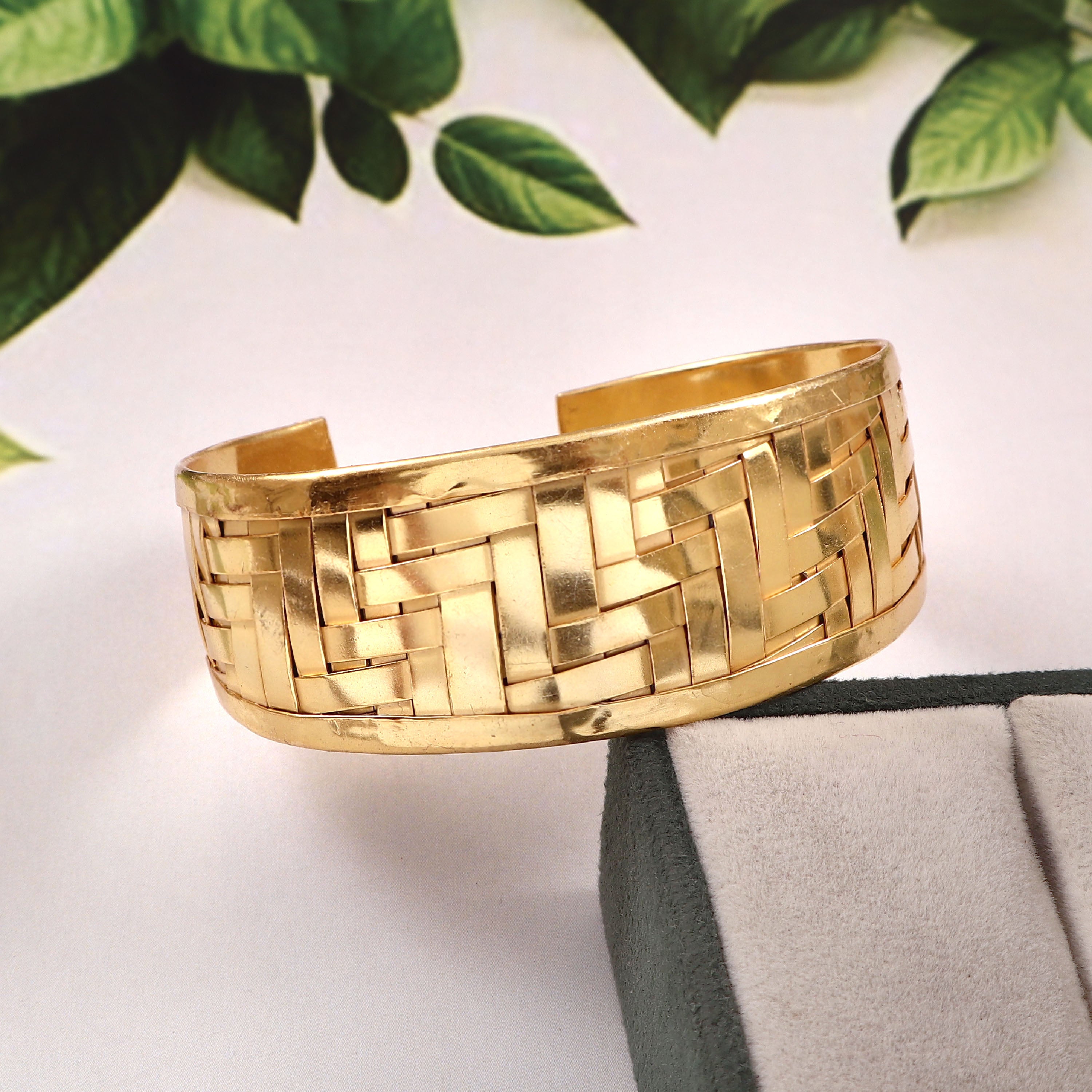 Basket Weave Cuff