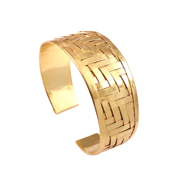 Basket Weave Cuff