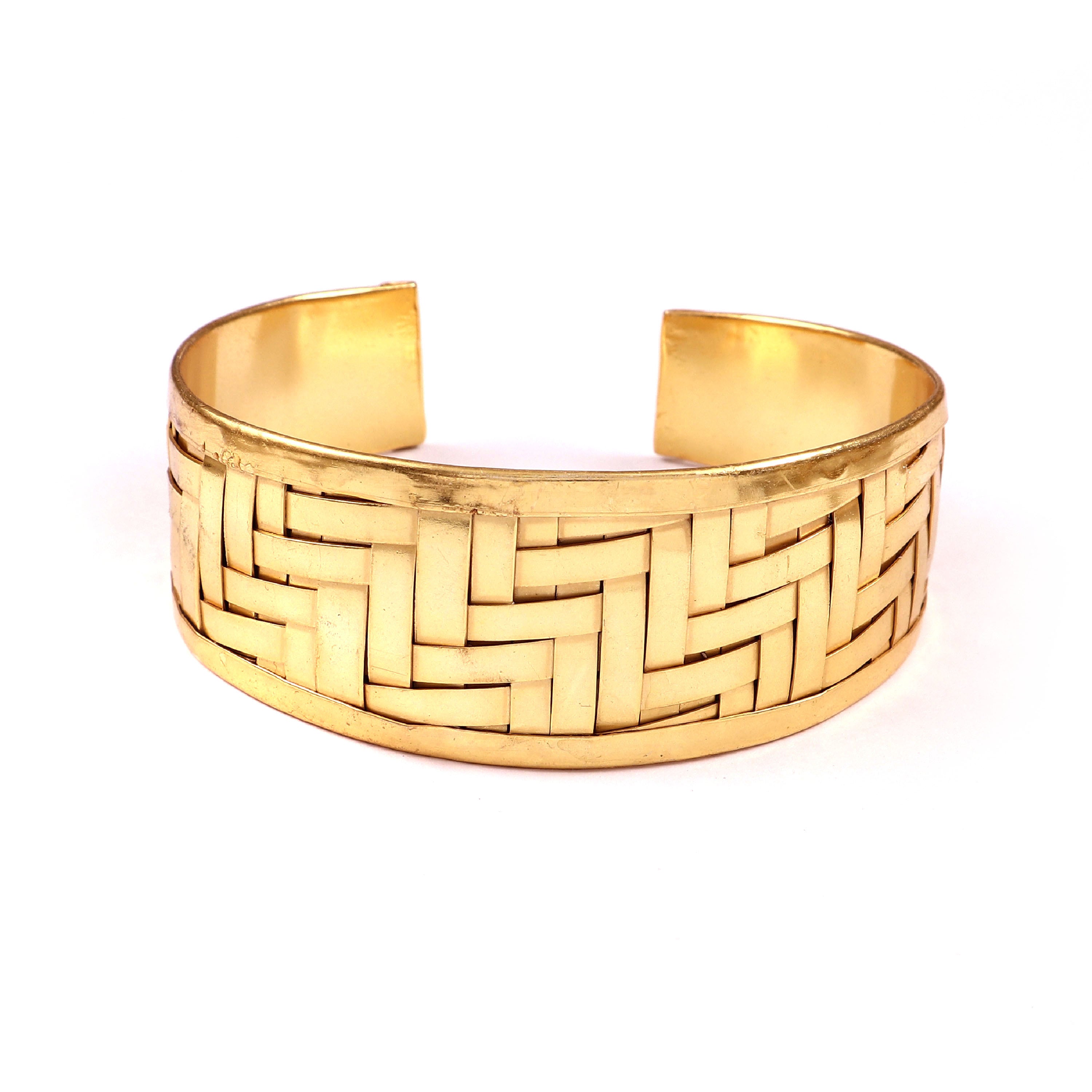 Basket Weave Cuff