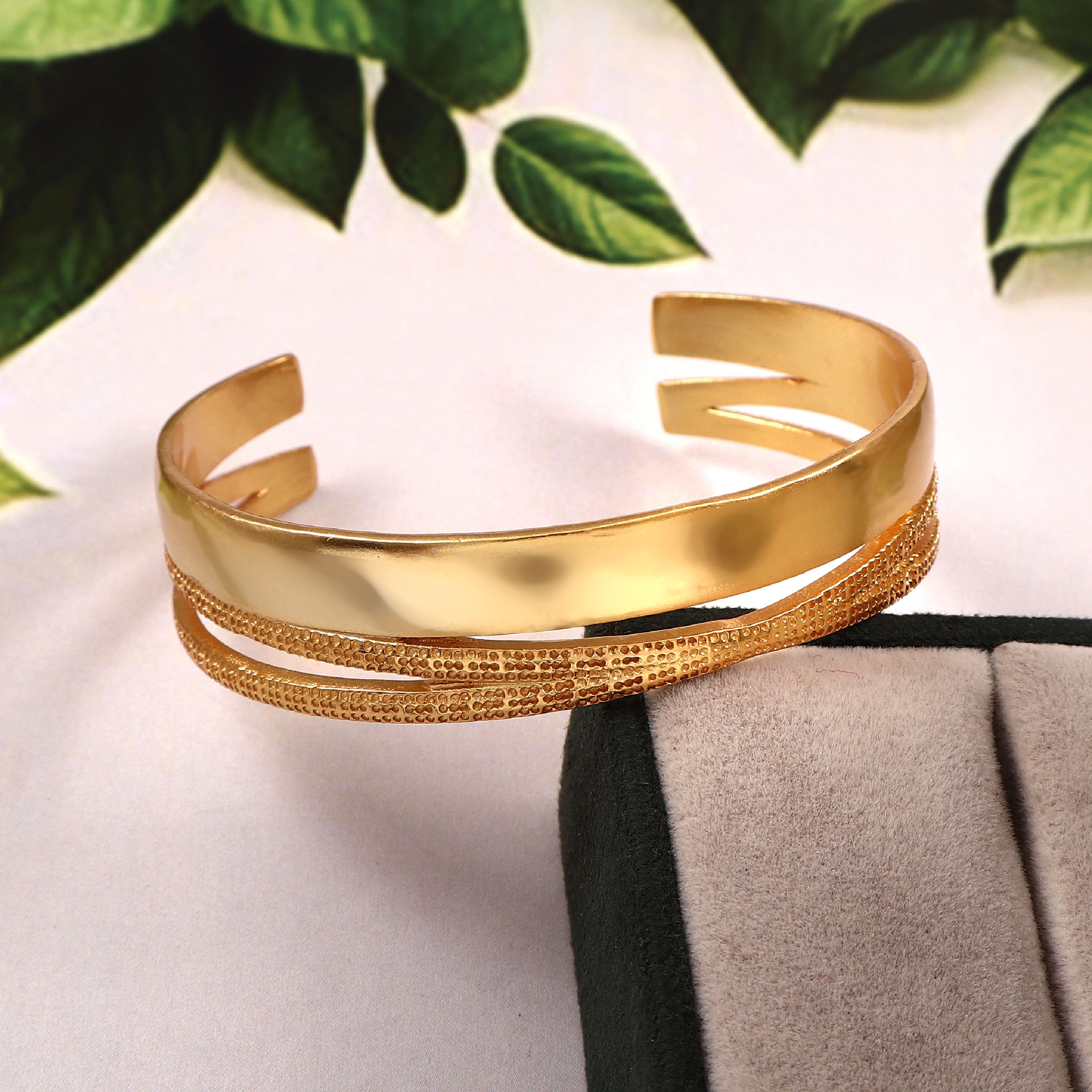 Duo-Shimmer Cuff