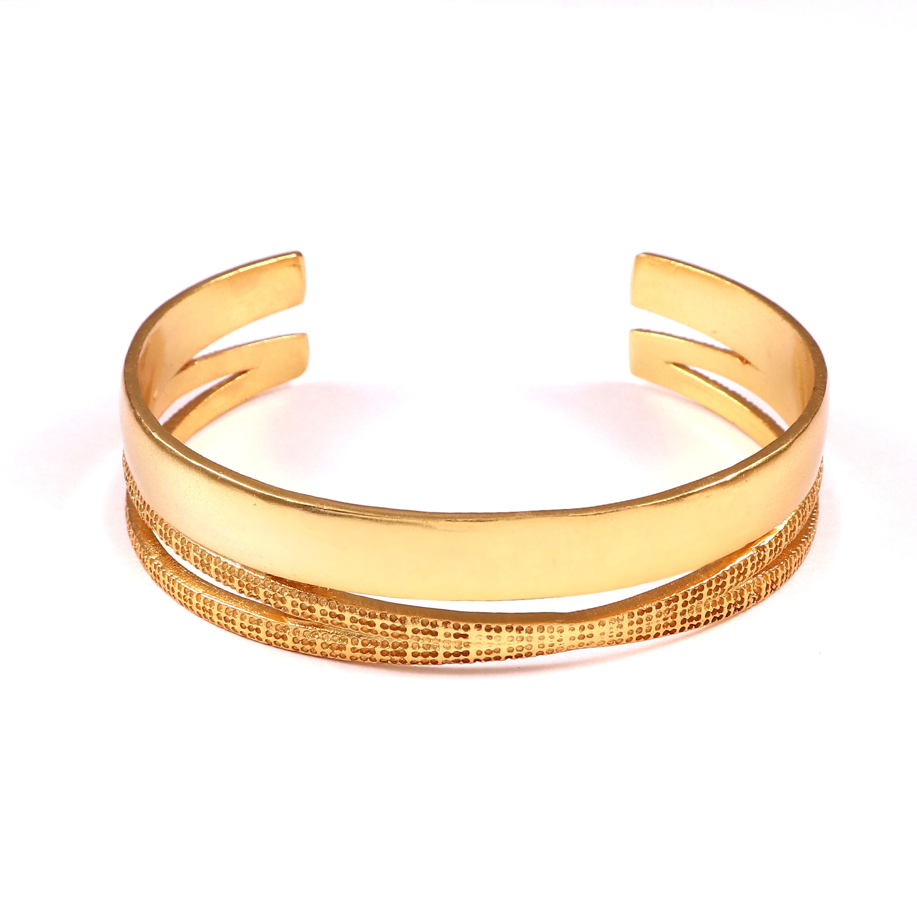 Duo-Shimmer Cuff