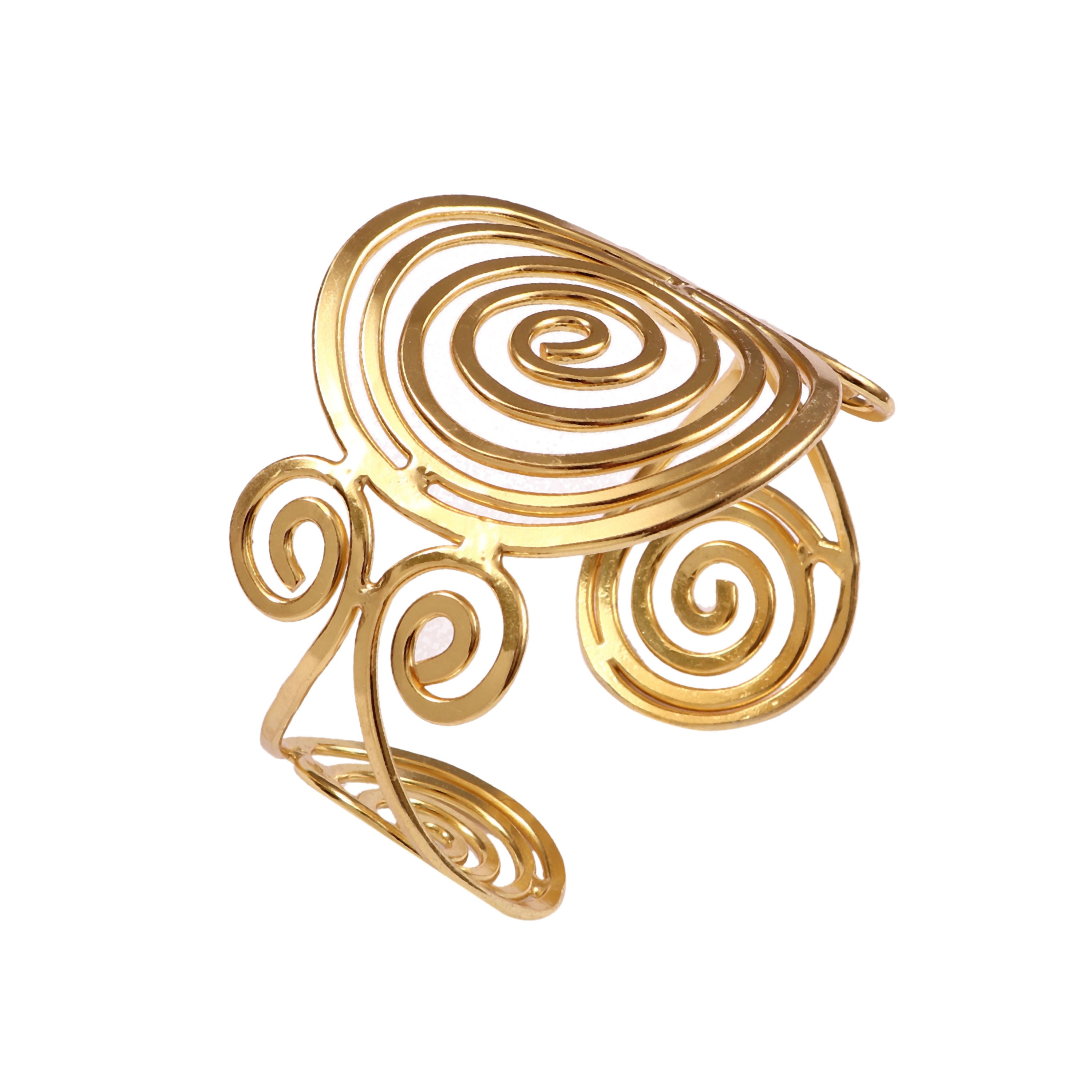 Sacred Spiral Cuff