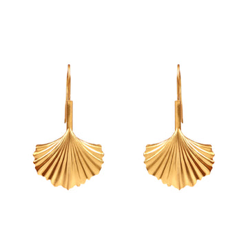 Pleated Fan Drops
