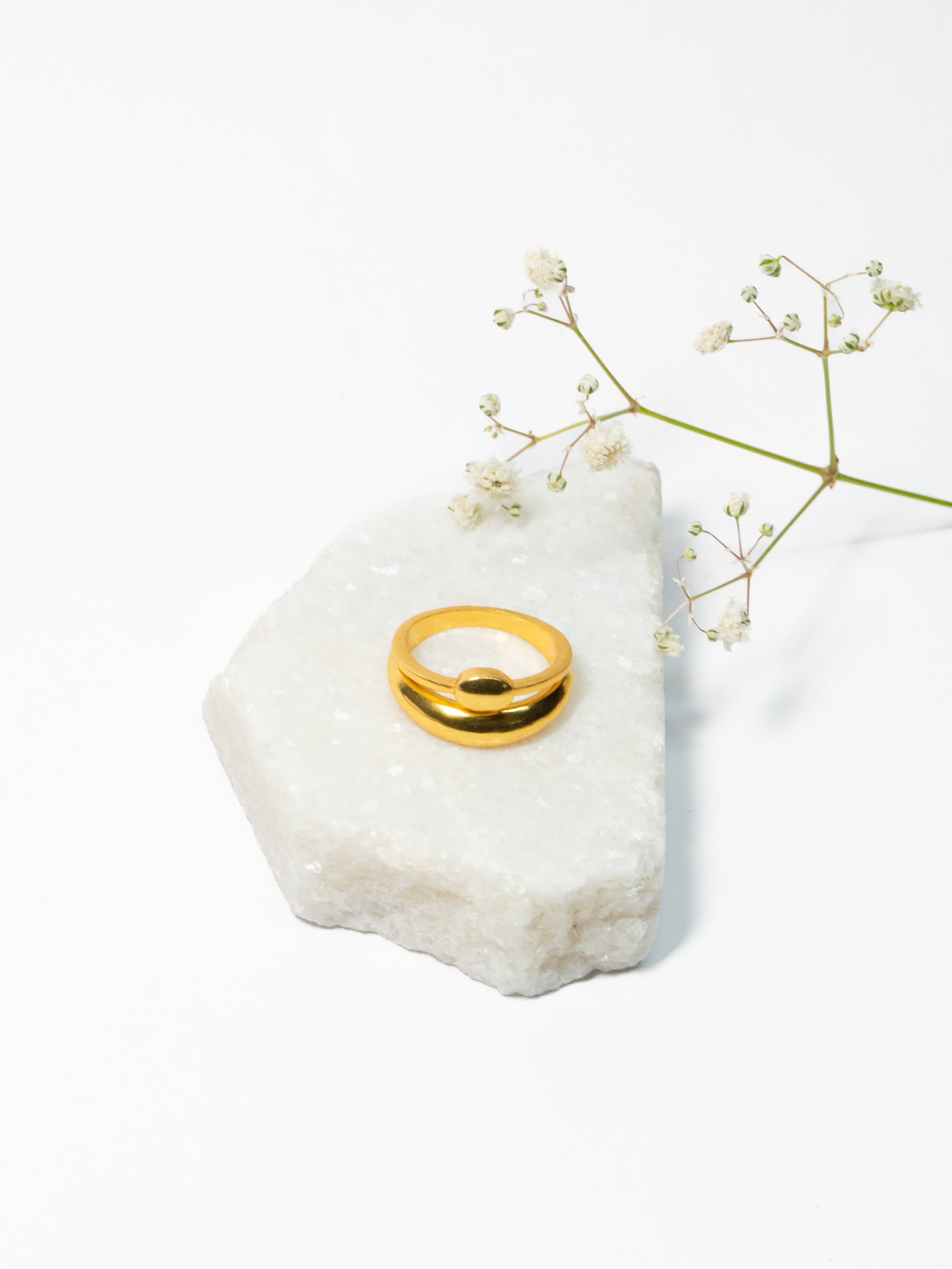 Golden Spiral Ring