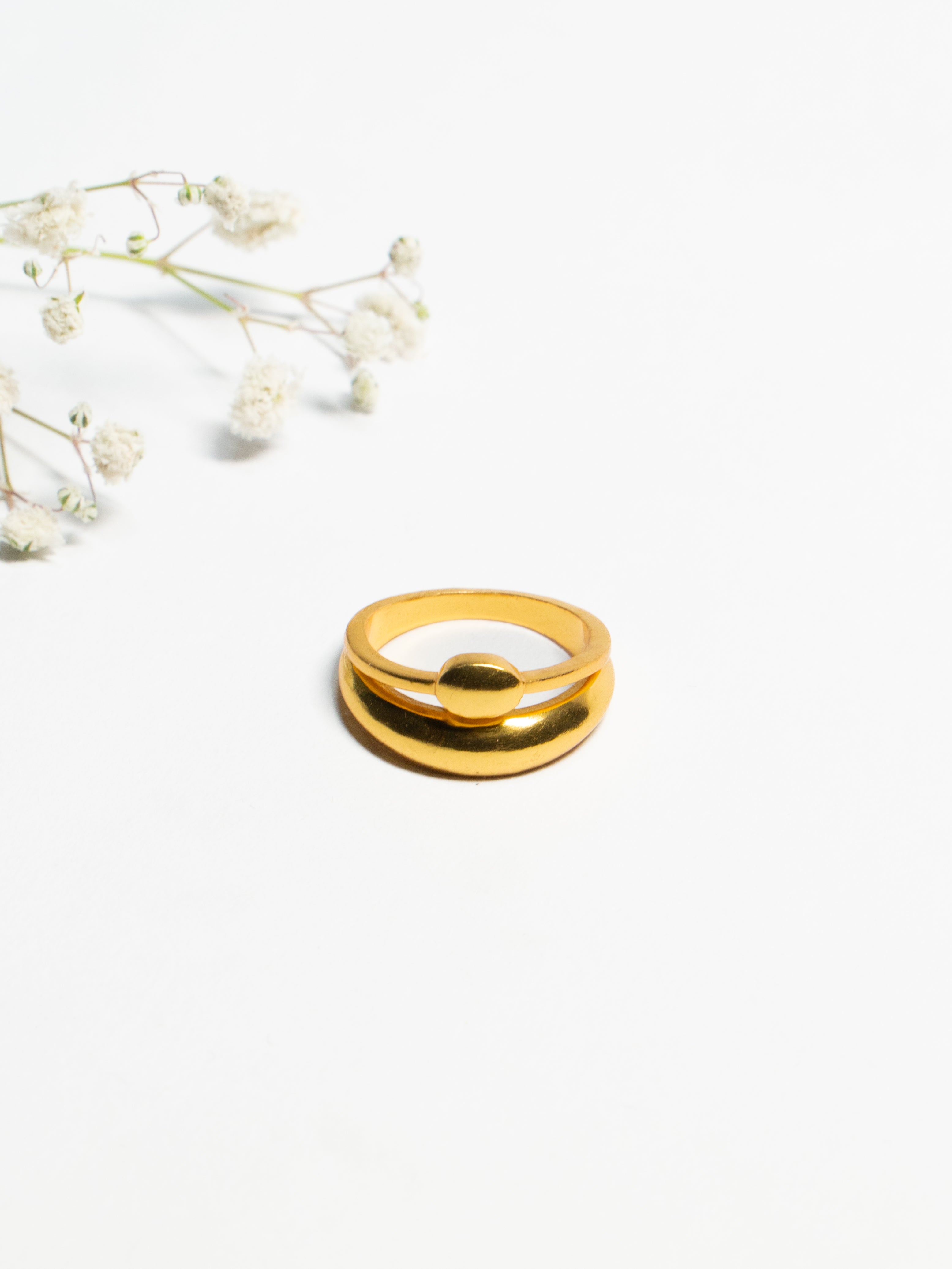 Golden Spiral Ring