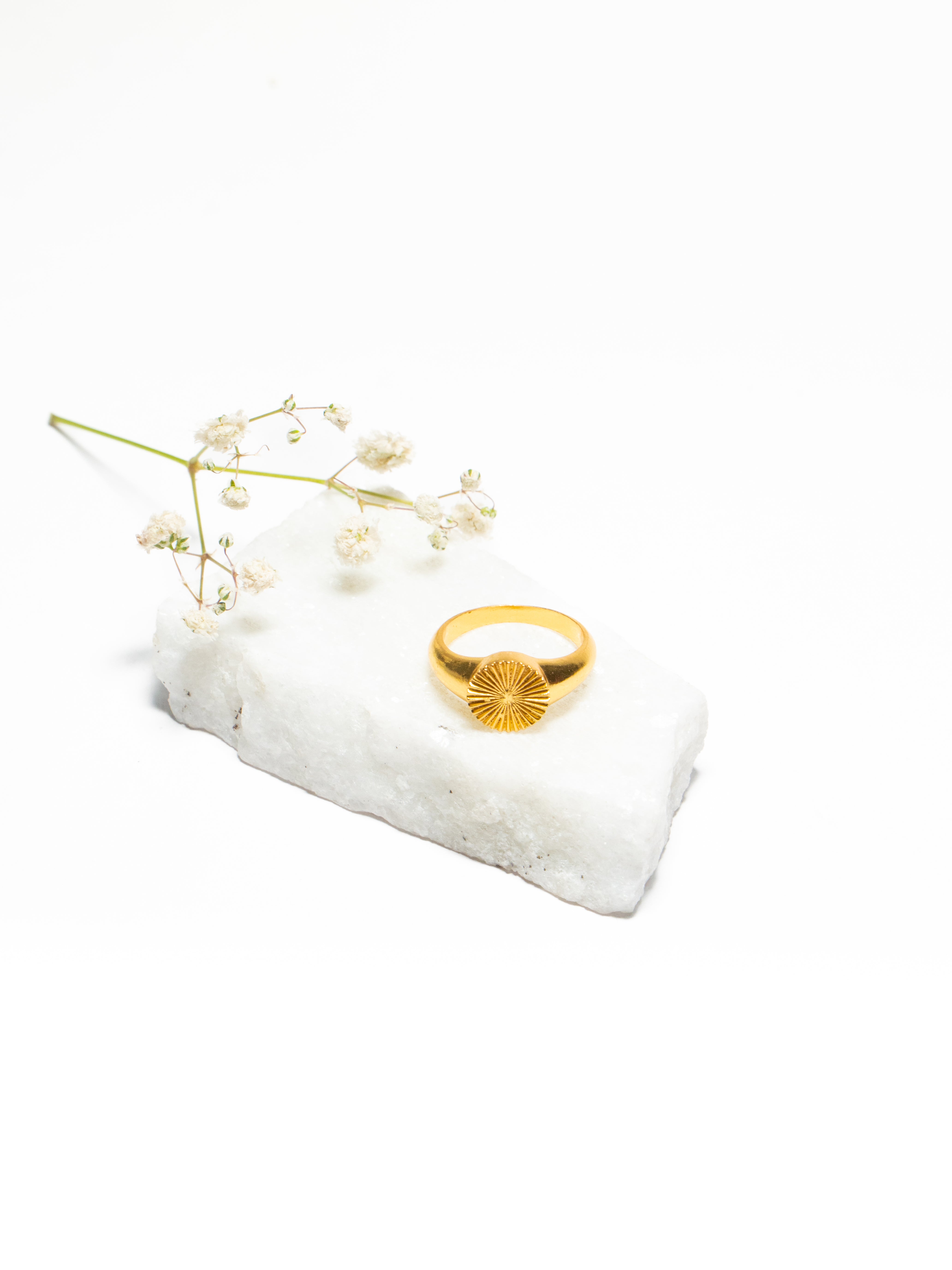Molten Curve Ring