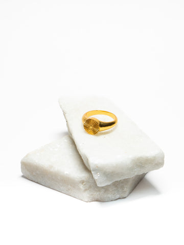 Molten Curve Ring