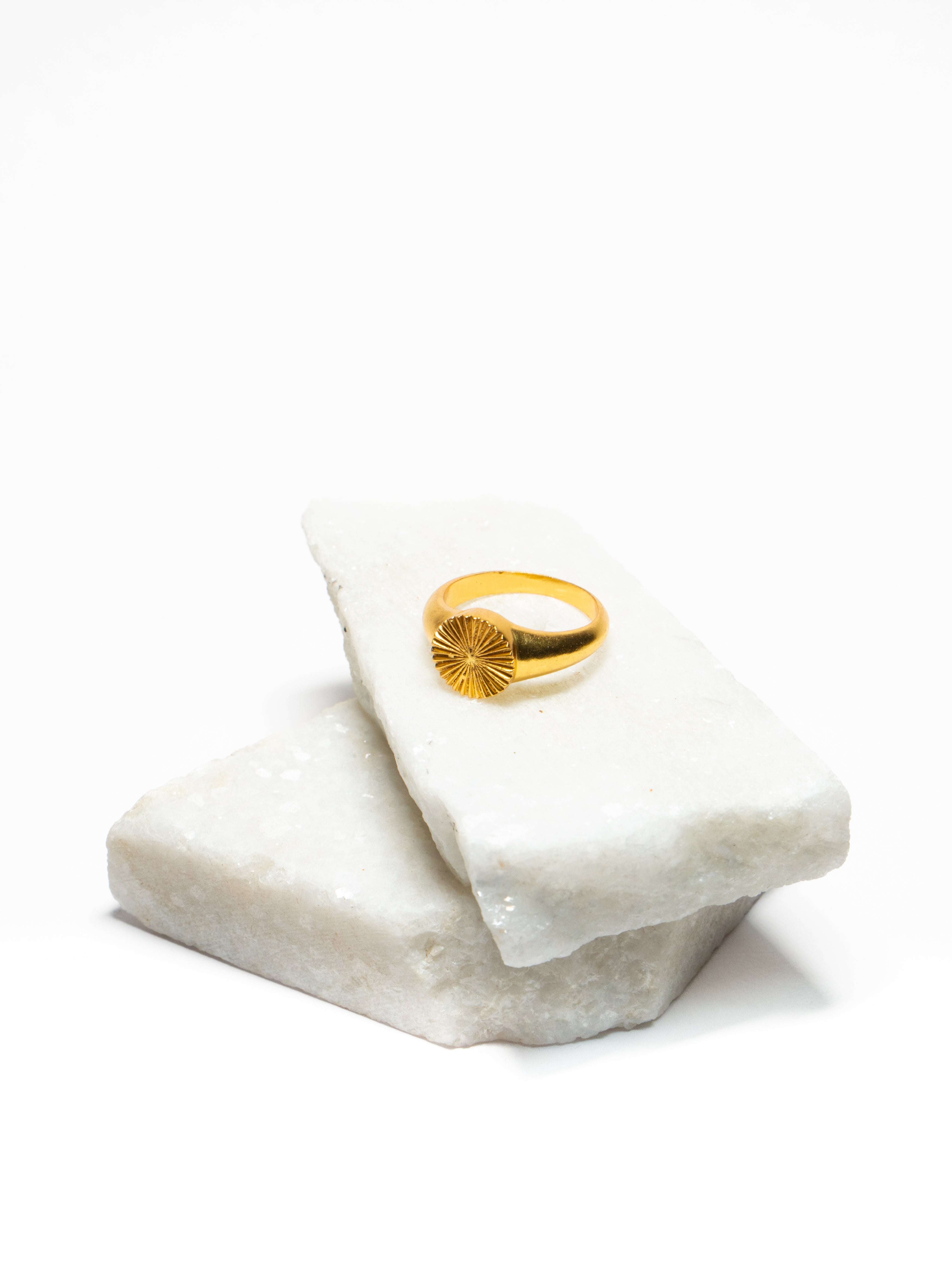 Molten Curve Ring