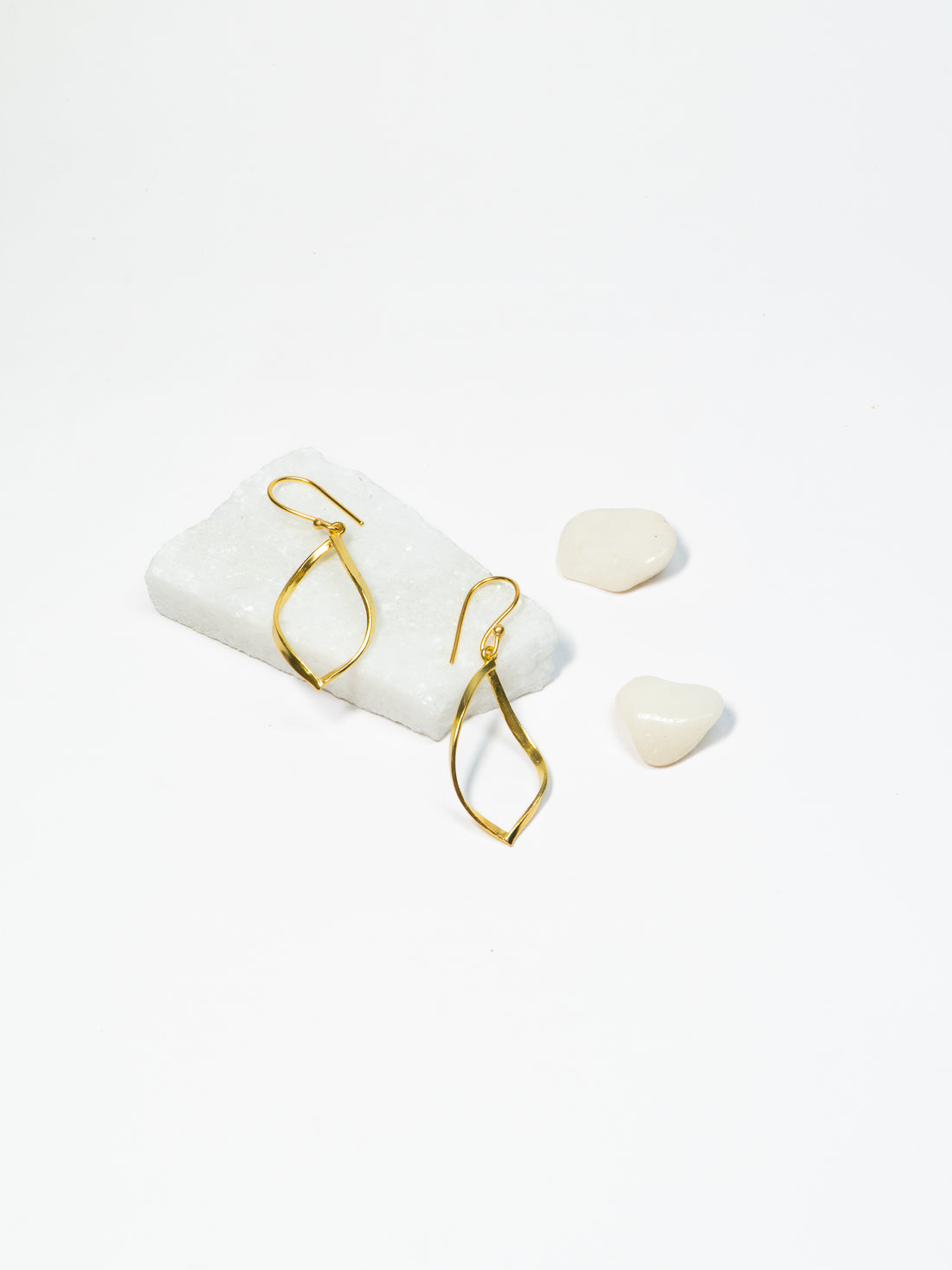 Leafy Loop Earrings