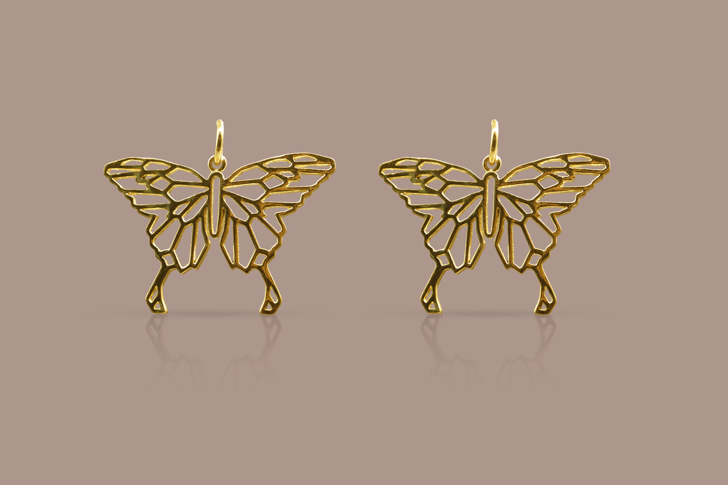 Golden butterfly