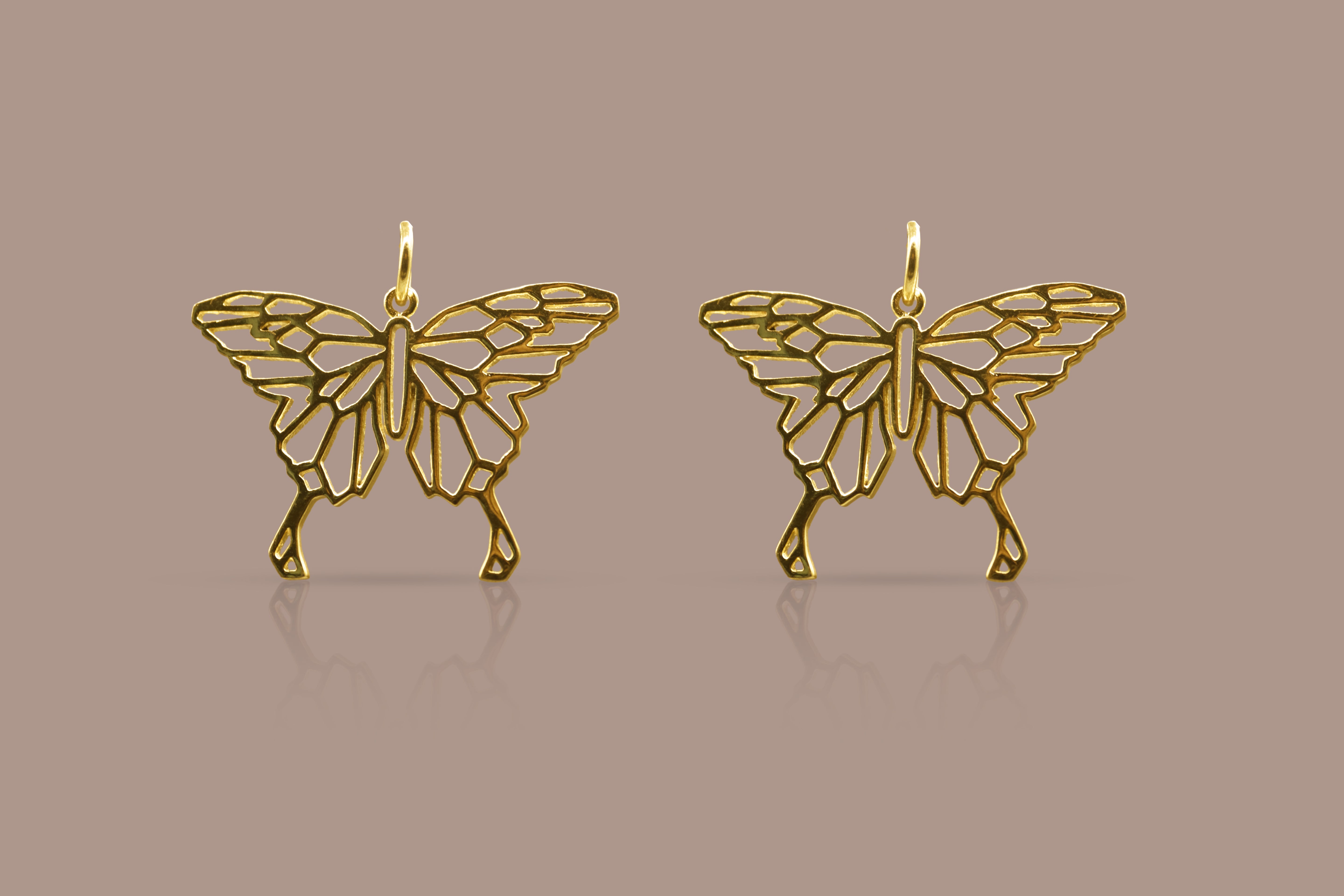 Golden butterfly