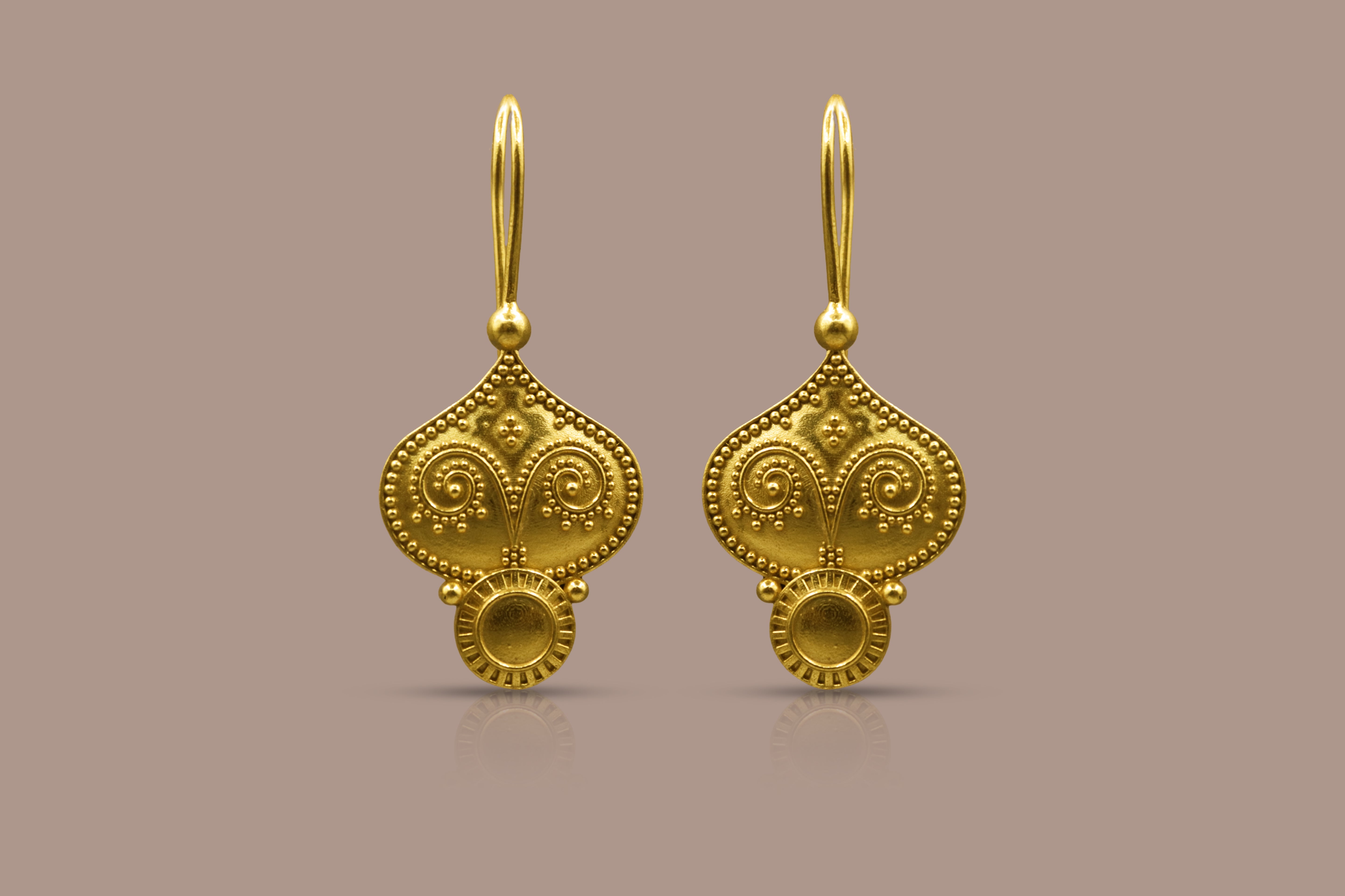 Rajwadi earrings