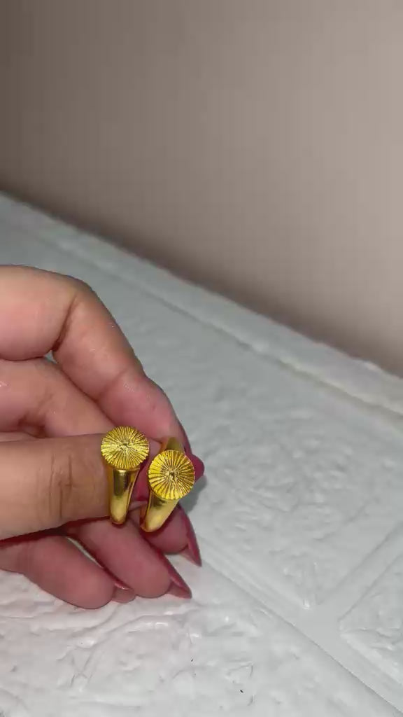Molten Curve Ring