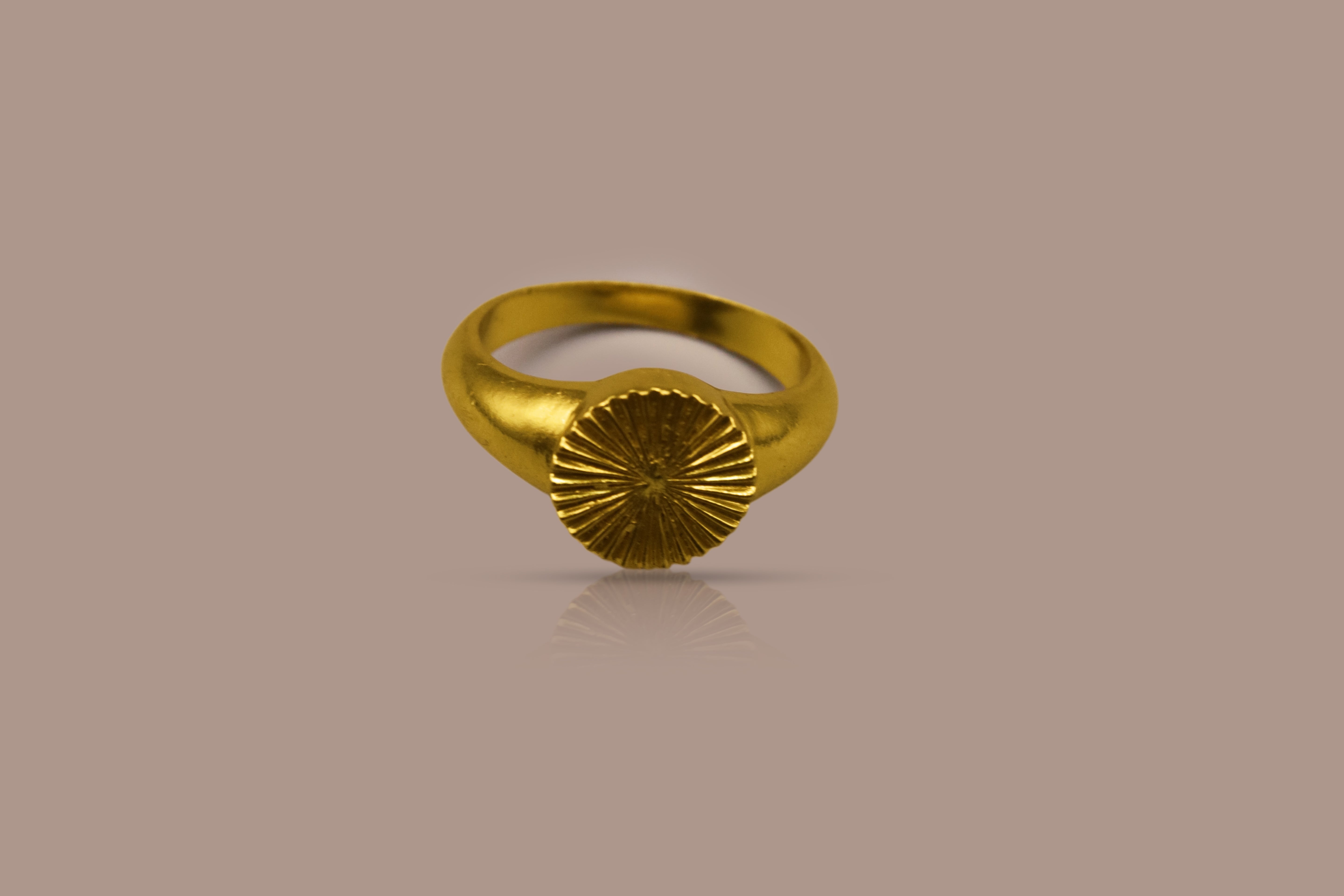 Molten Curve Ring